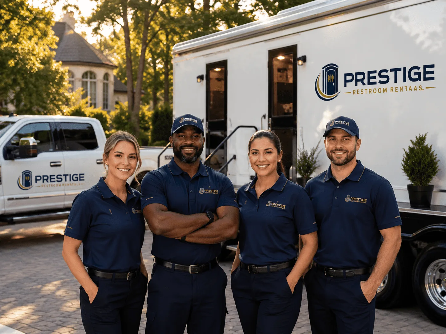 Trusted Luxury Portable Restrooms company in Barco, NC